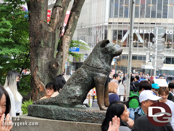 Hachiko Memorial Statue