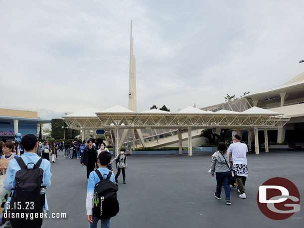 Space Mountain is closed for renovation.