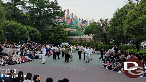 2:00pm - Parade time, this parade started about a month ago for the 40th Anniversary of Tokyo Disneyland.