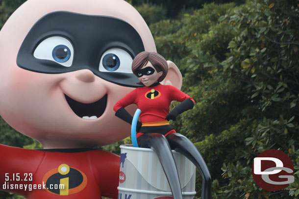 Mrs. Incredible and Jack Jack