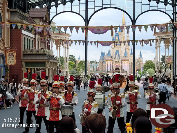 Passed the Tokyo Disneyland Band again