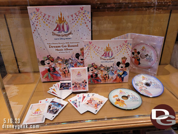 A collectors set of music from the 40th