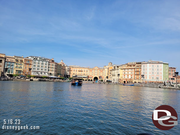 Cruising through Mediterranean Harbor