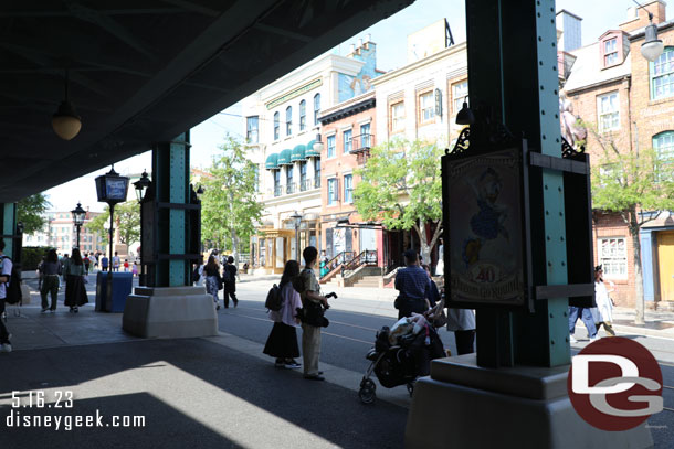 40th Anniversary signage is throughout the park.  