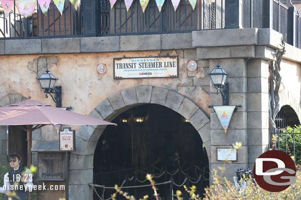 The Transit Steamer dock.