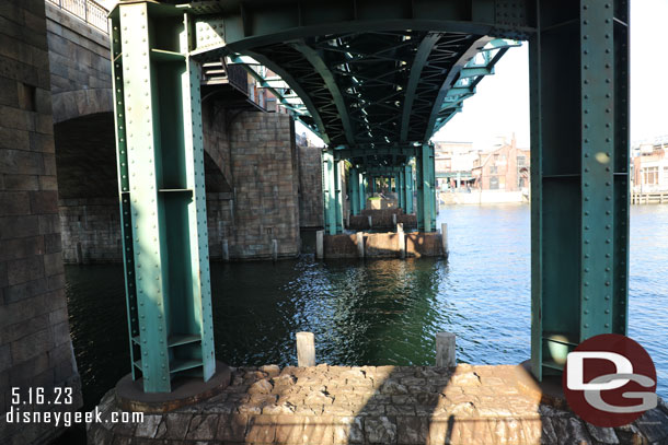 Under the Tokyo DisneySea Electric Railway