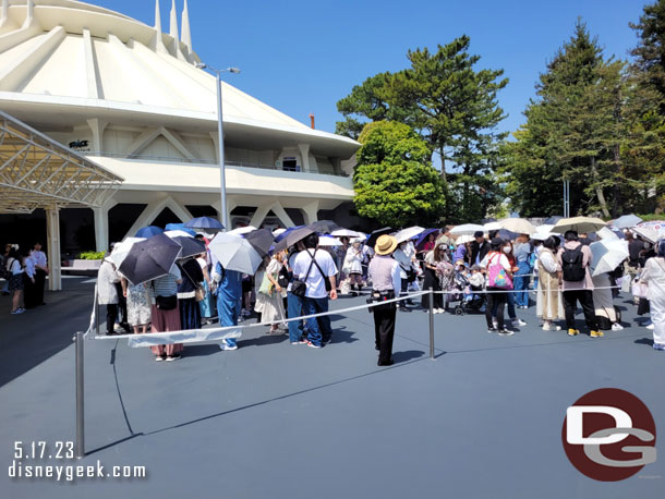 9:57am - Arrived and were told it is at capacity for the 10:40am show.  