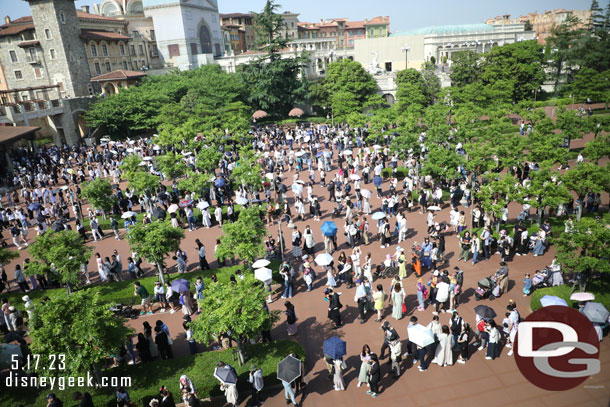 The other side of the DisneySea entrance