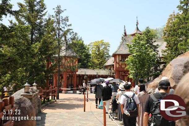 I can see the theatre entrance