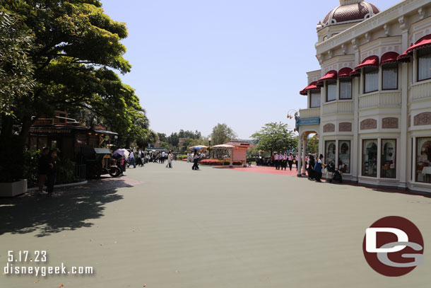 Looking toward Adventureland