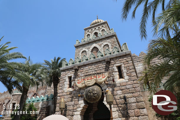 10:31am - Arrived at Sinbad's Storybook Voyage