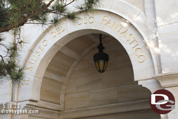 The Museum entrance..