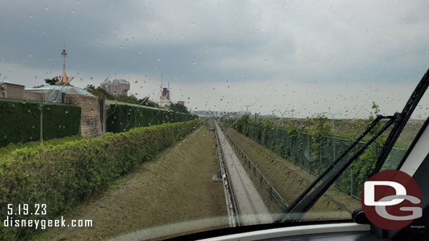 Traveling along side Tokyo DisneySea