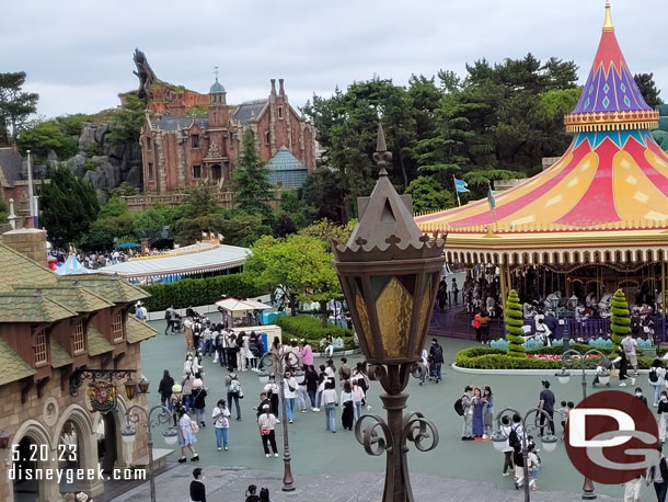 Haunted Mansion is in Fantasyland here.