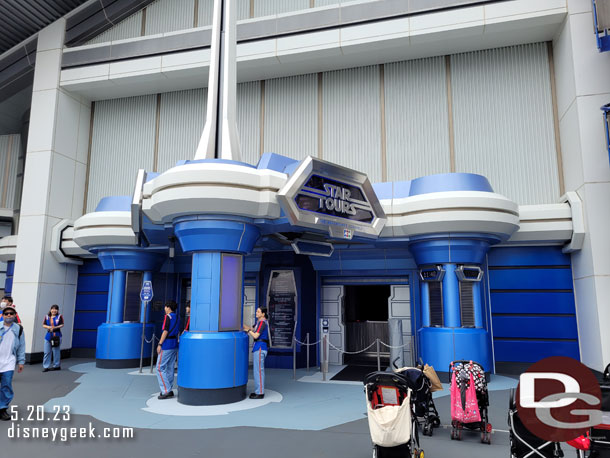 No wait for Star Tours