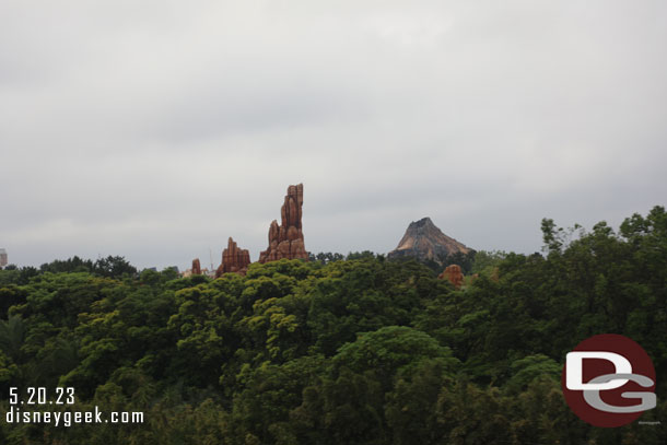 Big Thunder and Mt. Prometheus