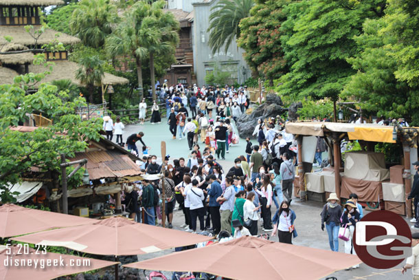 Adventureland from the queue.