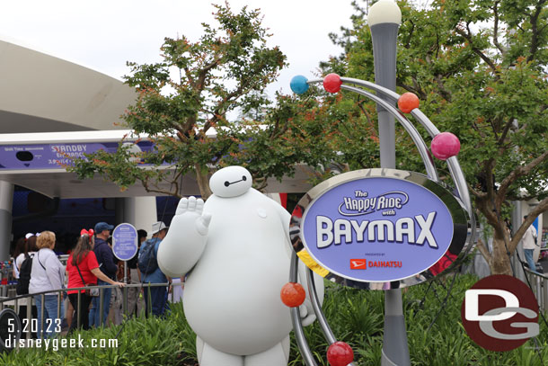 Down to 100 minutes for Baymax