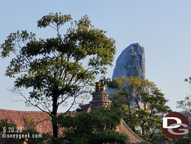 The North Mountain is part of the Frozen area of Fantasy Springs in Tokyo DisneySea