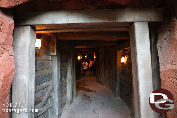 A pass through near Big Thunder.