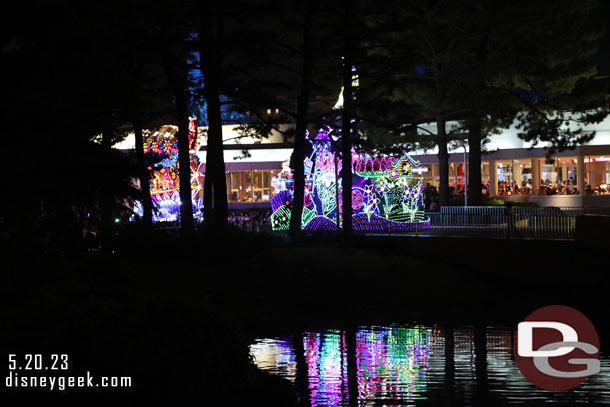 The finale for Dreamlights making its way toward Toontown.