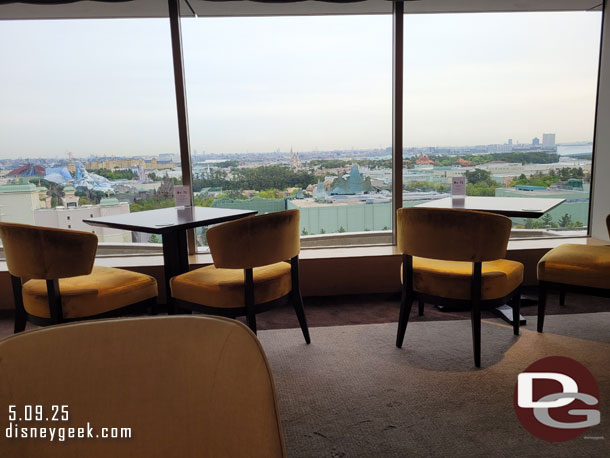 My view this morning at the Sheraton Club. 
