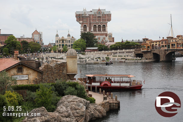 Looking back at Mediterranean Harbor