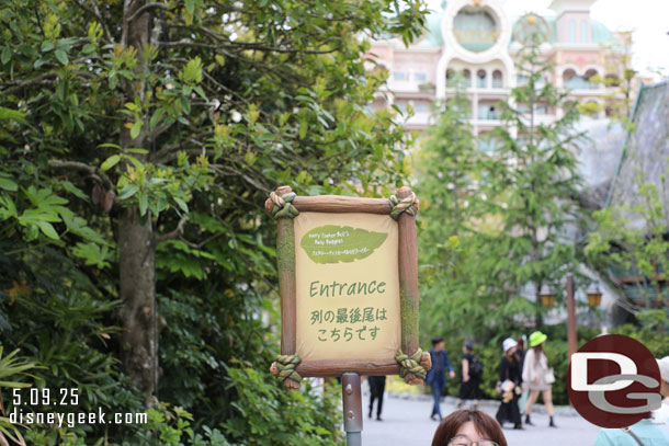 11:08am - Ready for my next adventure.. Fairy Tinker Bell's Busy Buggies.  Found the end of the queue just outside the main queue for the attraction so decided to get in line.
