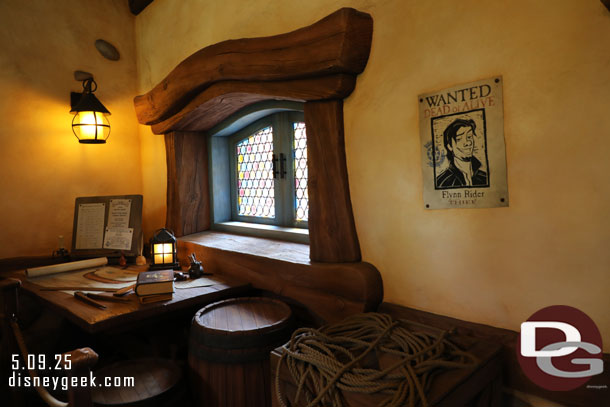 A desk area.