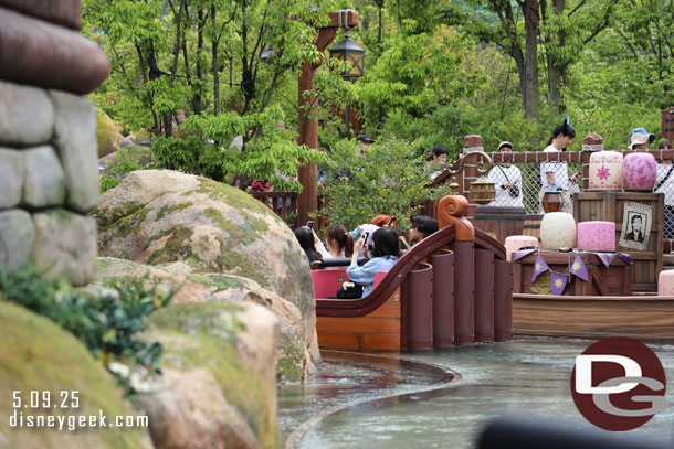 12:41pm - Onboard and setting off, 54 minute wait time.