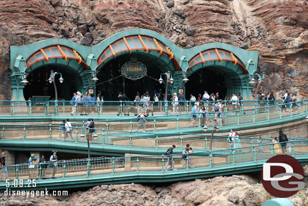 Passing through Mysterious Island