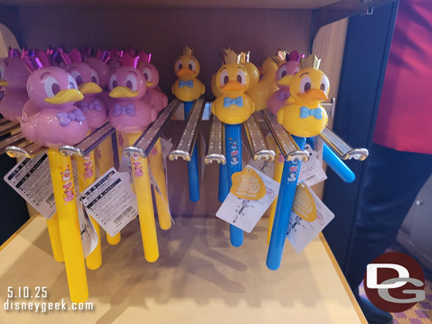 These quack when you shake them and were extremely popular with both young and young at heart guests.