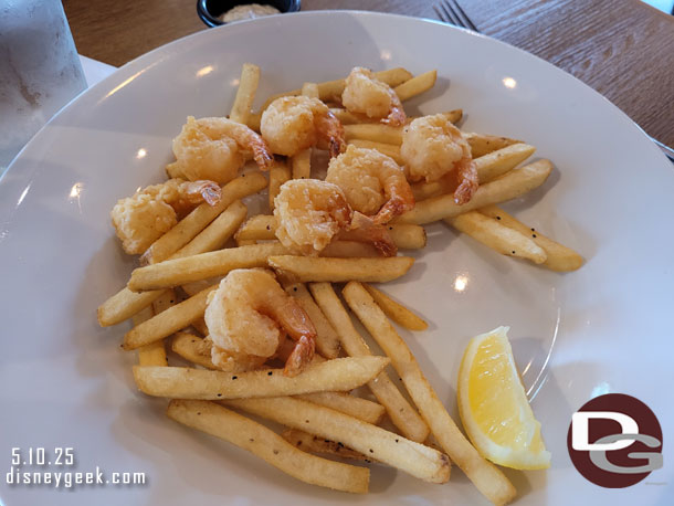 The shrimp plate