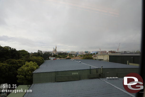 Tokyo Disneyland from the Resort Liner