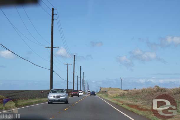 Saw a lot of road like this.. two lanes...