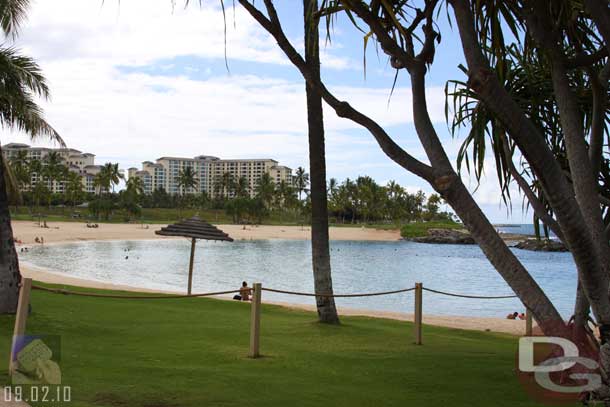 Looking back at the Beach Club