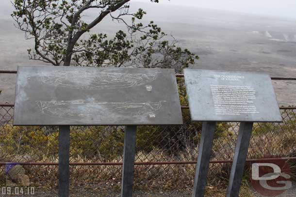 Moved on down to the next lookout.  Believe this is the Kiluea Overlook and Picnic Area