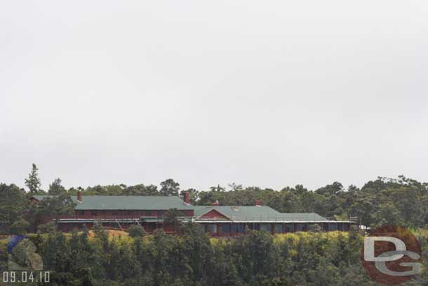 The other side of the crater had the Volcano House, which was closed for renovations.