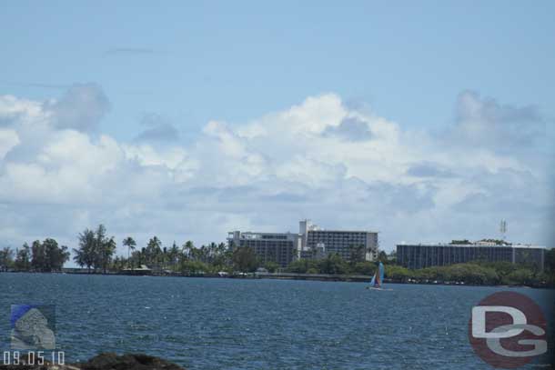 Back on the move.. Here is Hilo Bay.