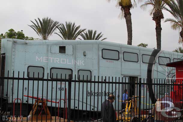 There were also plenty of other trains open to walk through, like this Metrolink car.