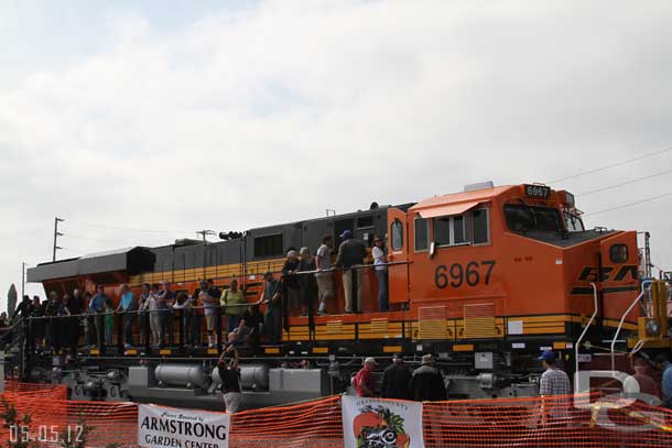 The line for this engine was as long or longer than the Lilly Belle.