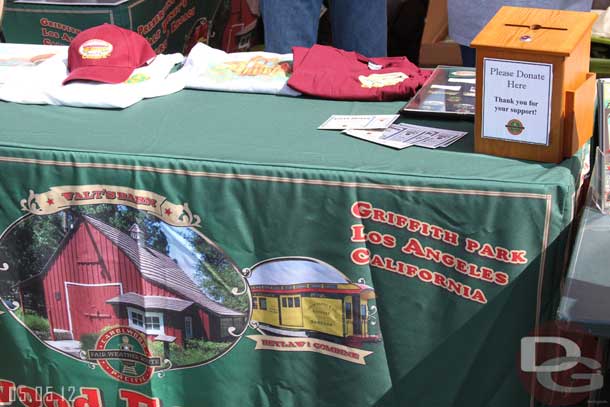 Plenty of merchandise at the Carolwood Pacific booth.