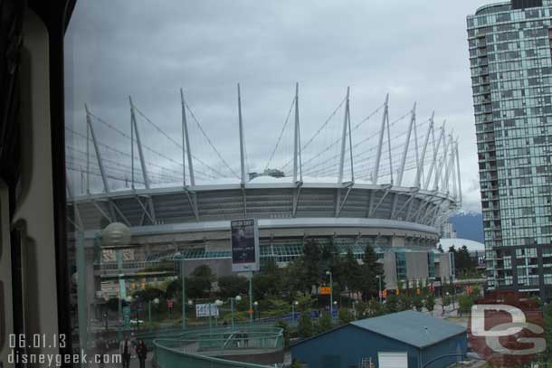BC Place - Home of the BC Lions (Canadian Football) and Vancouver Whitecaps (soccer)
