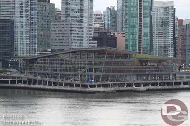 I forget what this is now, but this was the broadcast center during the Olympics.  Notice the grass on the roof.  I think its a convention center now.