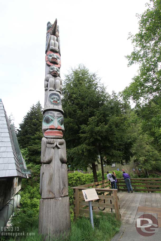 The Raven Stealing the Sun Totem Pole 