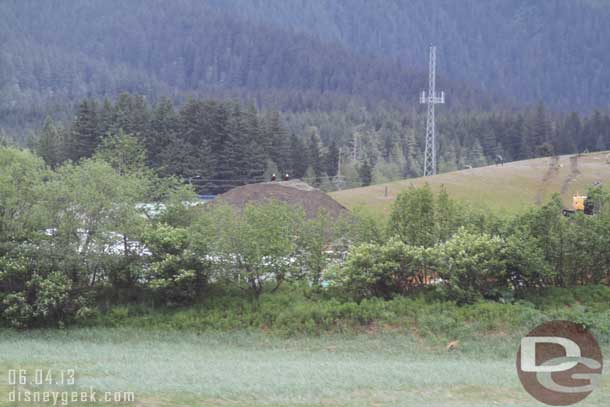 A couple of bald eagles hanging out at the landfill