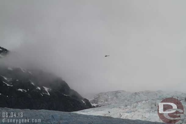 The constant motion of helicopter tours kind of took away from the area I thought.