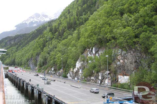 Today we are pulling into Skagway, just before 6am.