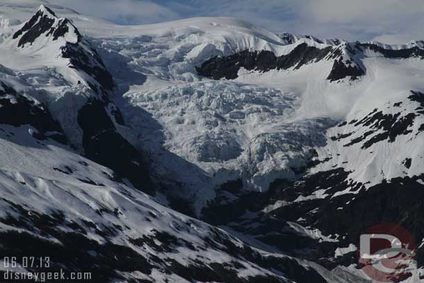 I missed the name of this hanging glacier.