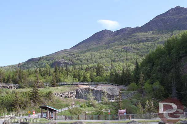 This is the Chugach State Park entrance, McHugh Creek Trailhead (that is what that sign says)